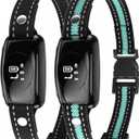 Bark Collar, 2 Pack Dog Bark Collar for Medium Large Dogs 15-120Lbs | No Shock Bark Collar with Beep Vibration & 7 Adjustable Sensitivity, IPX7 Waterproof Rechargeable Anti Bark Collar