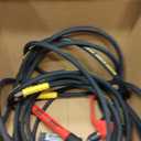 5000PSI Pressure Washer Gun and Hose Kit, 50FT Kink Resistant Steel Braided Power Washer Hose with 3/8" Swivel Quick Connector and M22 14mm Adapters Replacement/30" Extension Washer Wand