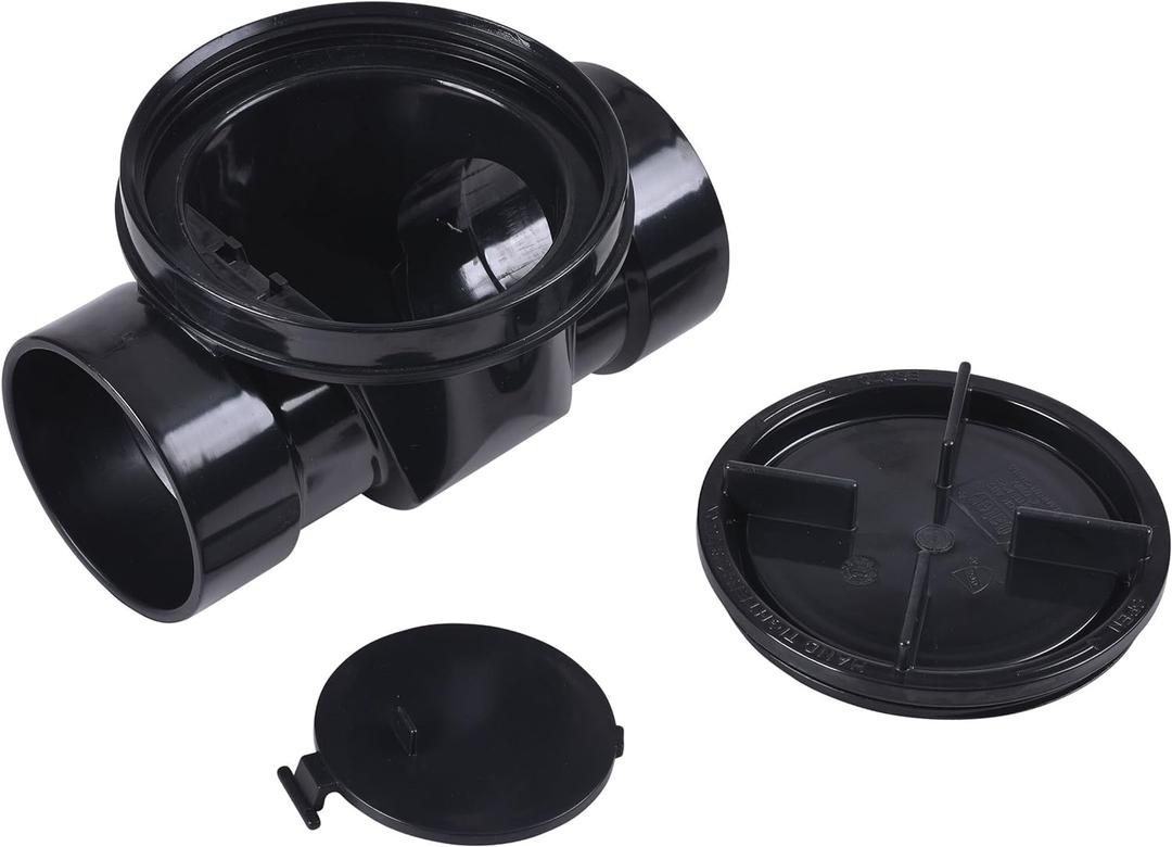 Oatey 4 in. ABS Backwater Valve, Black