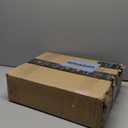 LUCKNOCK Mid Century Modern Nightstand, Wood Bedside Table, 3 Tier Tall End Side Table with Open Storage Shelves, Small Night Stand for Bedroom, Kids Room & Small Spaces, Rustic Brown.