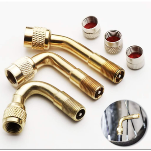 SAFELIFE Valve Stem Extenders 6 Pack, 45 Degree 90 Degree 135 Degree Metal Schrader Tire Valve Extension,Compatible for Dually Wheels Passenger Cars,RV,Stroller,Bicycles,Motorcycles and Trailers