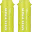 Soft Flask Running Bottles Collapsible Water Bottle Foldable for Traveling Running Vest Collapse Hydration TPU 500ml for Runner (500ml-Pack of 2)