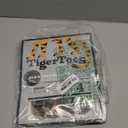 DOK TigerToes Premium NonSlip Dog Socks for Hardwood Floors  ExtraThick Grip That Works Even When Twisted  Prevents Licking, Slipping, and Great for Dog Paw Protection (Cool Caramel, Medium)