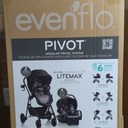 Evenflo Pivot Modular Travel System with LiteMax Infant Car Seat (Casual Gray)
