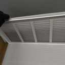 16x8 Return Air Grille for 16"W x 8"H Duct Opening,Return Air Vent Cover
Steel Wall AC HVAC Air Vent Cover Grill HVAC Cold Air Intake Grille Without Filter House,Outer Dim:17.75"W X 9.75"H