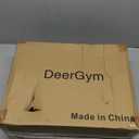 Deergym Dog Stairs for Large Dogs - 5 Step Wide 16in High 34in Foldable Dog Ramp for Car Non-Slip Surface Support up to 230lbs - Suitable for SUV,Truck, Sofas, Bed