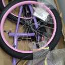 KEANO Cervine 14 16 20 Inch Kids Bike for Boys Girls Ages 3-10 Years, 14 16 Inch Toddler BMX Bikes with Training Wheels and Basket, 20 in Children Bicycles with Kickstand (Purple)