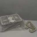 2 Sets Upgrade Poolside Storage Basket, Above Ground Pool Storage Basket with Pool Cup Holder, For Steel Round or Oval Frame Above Ground Pools, Fits 3 Inch or Less Top Rail