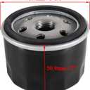 YTH2348 YTH22V46 Air Filter Oil Filter Tune Up Kit for Husqvarna YTH2454 YTH23V48 YTH2148 YTH2448T YTH2454T YTH2148B YTH2148C Lawn Tractor