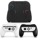 Grips for Switch 2, Ergonomic Hand Grip Controller Handle Kit Compatible with Switch 2, 3 Pack