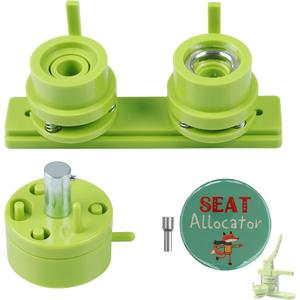 Button Maker Mold 1 inch/25mm, Interchangeable Die Mold Button Maker Mould Suitable for Slide Rail Button Maker Machine Pin Maker Machine Button Press