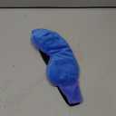 Microwave Heated Eye Mask for Dry Eyes, Moist Heat Eye Compress Weighted Warm Eye Mask for Dry Eyes, Stye Eye Treatment, Puffy Eyes, Sleeping, Relaxation, Therapy (Blue)