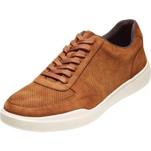 Cole Haan Men's Grand Crosscourt Modern Perforated Sneaker, British TAN, 11.5-W US