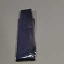 Men's Classic Satin 3.15" Soild Color Necktie Wedding Business Tie & Gift Box (Navy Blue)