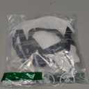 SUUKSESS Women Color Block Underwire Bikini Sets Cheeky High Cut 2 Piece Swimsuit (Small, White Black)