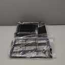 LEKETREE Desk Organizer, Office Organization with Vertical File Holder, File Organizer with Drawer and Pen Holder, Desk Accessories and Workspace Organizers for Home Office (Black) (2 Tier)