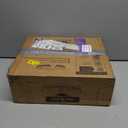 ZMISHIBO 19.7" Ceiling Fans with Lights, Low Profile Ceiling Fan and Remote, Flush Mount Ceiling Fans, Stepless Dimmable LED Light, White Fixtures for Bedroom, Living Room