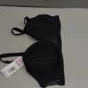 Hanes Women's T-Shirt Bra Pack, Oh So Light Wireless Bra for Women, Convertible Straps, Single or 2-Pack (Large, Black/Nude)