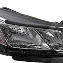 Headlight Assembly Compatible with Traverse 2013-2017 84262932 | Halogen Projector Headlamp with Bulbs Passenger Right Side