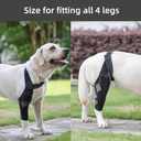 Dog Knee Brace with Adjustable Supportfor ACL & CCL Tears, Patellar Dislocations, Arthritis - Protects Joints for Return to Walking, Provides Extra Support, Reduces Pain and Inflammation, Large