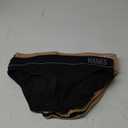 Hanes Women's Originals Seamless Stretch Rib Bikini Panties Pack, Assorted Colors, 6-Pack (X-Large, 4 Black/2 Deep Glow)