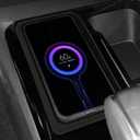 Kolya Compatible with 2025 2026 Toyota Camry Accessories Center Console Wireless Charging Anti-Slip Mat Protective Pad (North American Version)