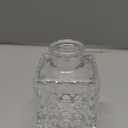 Glass Bitters Bottles with Dasher Top, Set of 4, Vintage Pattern 3oz/90ml (90ml Diamnd 4pcs)