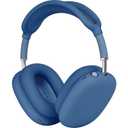 Shabby Chic Max Wireless Headphones, Wireless Headset - Noise Reduction - Bluetooth, Wired, Built in Micro SD for Travel, Home, Work TV, PC, Gaming,Cellphone (Blue)