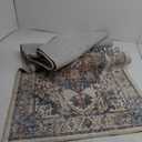 Hallway Washable Runner Rug - 2'6x12 Kitchen Rugs Entryway Rug Runner Vintage Soft Floor Mat Non Slip Indoor Farmhouse Carpet for Bathroom Living Room Bedroom (2'6''x12', Brick)