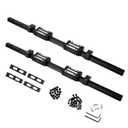 300mm/ 11.81 inch HGR20 Linear Guide kit,2pcs 300mm hgr20 Linear Rail with 4pcs HGH20CA Carriage Block and End Stop Block