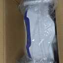 Male-Friendly Raised Toilet Seat with Handles, Adjustable Width Toilet Seat Riser for Seniors, 400LBS Handicap Toilet Seat for Elderly, Elevated Toilet Riser, Fits Any Toilets