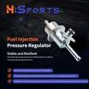 HiSport 1561067D00 Fuel Injection Pressure Regulator 1516064G00, 3.0 Bar