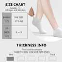 Wildarms Women's Ankle Socks - No Show Invisible Ultra-Thin Breathable Cotton Casual Socks for Sneakers & Everyday Wear (6-9, 8color)