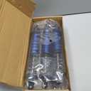 RCAWD Xmaxx 8S 6mm Bold Shaft & 2 Types of Hardness Springs, 60% Upgrades Shock Absorbers, for TRAXXAS X-Maxx Ultimate Front Rear RC Shocks Damper 1/5 Part #7761R 77086-4 77096-4 77097-4 Blue