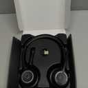 (2026 Upgraded) Wireless Headset with Mic for Work, Bluetooth Headset with Noise Canceling Microphone, Wireless Headphones with Mic and USB Dongle and Mute, Fit for Computer/PC/Teams (Black)