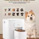 Automatic Dog Feeder for Large Breed, 15L/ 63Cups Vacuum-Sealed Timed Auto Pet Feeder 100% Fresh Airtight, Anti-Clog Pet Food Dispenser for 2-22mm Kibble, Portion Control, Voice Record, Dual Power
