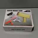 Golden Money Shooter, Make it Rain/Spray Money Paper Playing Toy , Handheld Spray Cash for Game Movies Party Supplies