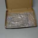 LIONWEI LIONWELI 6 Pack Iron Display Stand,Silver Iron Easel Plate Holder Stand for Displaying Pictures, Plates, Books and Arts (4, 6, 8 inch)