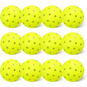 Amazon Basics Outdoor Pickleball Balls, USAPA Approved, Yellow