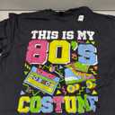 This Is My 80's Costume 80s Party Outfit Funny 80's Lover T-Shirt, XL