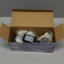 LJLNION Christmas Net Lights, 360 LED 12ft x 5ft Connectable Mesh Fairy String Lights,8 Modes Low Voltage Safe Adaptor for Xmas Trees, Bushes, Wedding, Outdoor Garden Decorations, Warm White