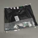 MAIHUN St Patricks Day Shirts Womens St. Paddys Day Shamrock Tshirt Green Clover Short Sleeve (Black, L)