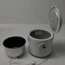 Aroma Housewares 8-Cup (Cooked) (4-Cup UNCOOKED) Digital Rice Cooker and Food Steamer (ARC-914D),White