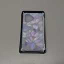 for iPhone 17 Case - Wireless Charging Compatible - Dual-Layer Hard Shell + Silicone Cover - Shockproof Protective Phone Case with Stylish Designs for Women - Abstract Lotus