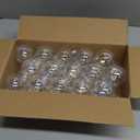 30 PCS Iridescent Ornaments Balls, 2.36 Inch Clear Christmas Rainbow Ball, Plastic Halloween Hanging Bubble Ornaments Balls for Christmas Tree, Halloween Home Decor