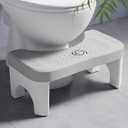 Squatting Toilet Stool for Adults, 7 Inch Poop Stool Squat Adult, Non-Slip Potty Stool for Pooping, Portable Toilet Step Foot Rest for Bathroom