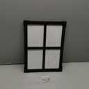 Picture Frame Collage 5x7 - Rustic Black 4 Opening 5 x 7 Photo Frame Display,Multiple Photo Collage Frames with Tempered Glass for Wall Mounting 1 Pack