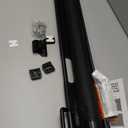 Reinforced 50" Wide Retractable Baby Gate Retractable Dog Gate with Support Rods - Anti-Bottom Crawl, Mesh Gate Retractable Gate Outdoor Retractable Pet Gate Indoor Doorway/Hallway/Stair Gate, Black