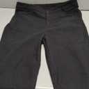 GRAPENT Corduroy Pants for Women High Wasited Straight Leg Elastic Waist Stretchy Casual Work Pants Fall Winter Trousers (Small, Black)