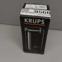 KRUPS Precision Electric Coffee Grinders, 3 oz Capacity, 200W Motor, Stainless Steel Blades for Uniform Grinding of Beans, Herb and Nuts, Coffee and Spice Grinder Electric, (Black)